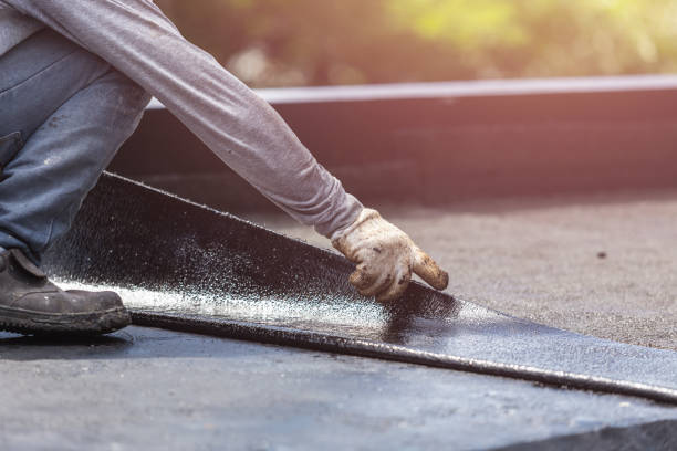Professional Crawl Space Encapsulation technician working in Five Points, OH